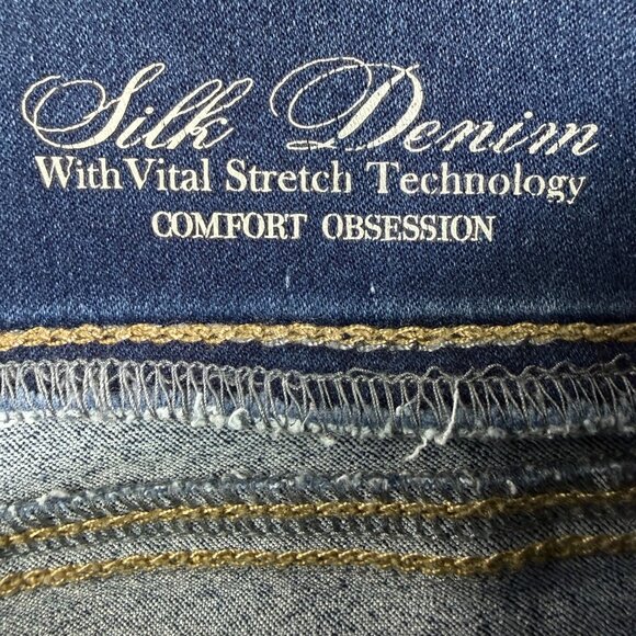 Natural Reflections Silk Touch Stretch Ankle Pants Women’s L (33.5″ Waist) - Picture 4 of 13